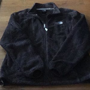 North Face Osito Jacket Dk Brown Sz L